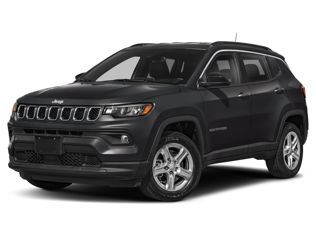 2024 Jeep Compass Latitude Sport Utility 4D in No Color — front three-quarter view