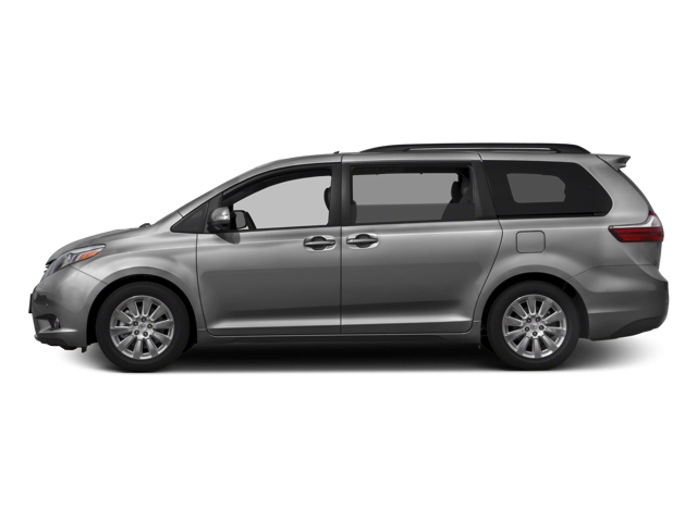 2017 Toyota Sienna — rear three-quarter view