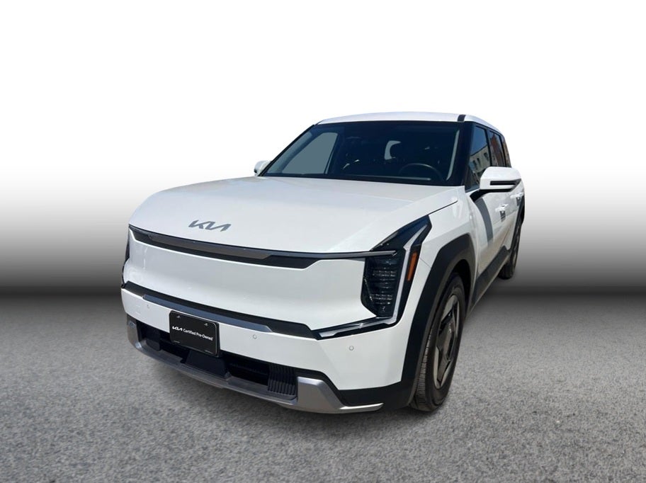2024 Kia EV9 Light Long Range Sport Utility 4D in No Color — front three-quarter view