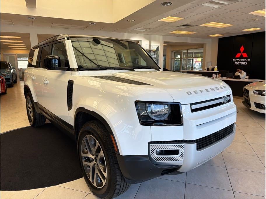 2023 Land Rover Defender 130 — rear three-quarter view