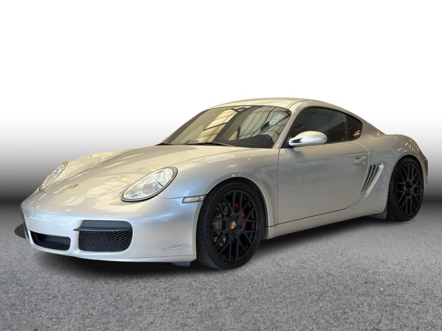 2006 Porsche Cayman S Coupe 2D in Silver — front three-quarter view