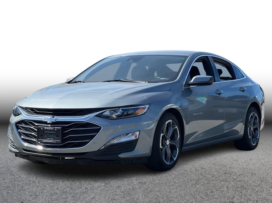 2023 Chevrolet Malibu 1LT Sedan 4D in Gray — front three-quarter view
