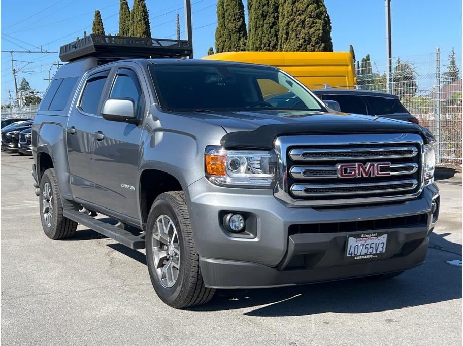 2018 GMC Canyon Crew Cab — rear three-quarter view