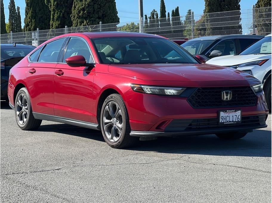 2023 Honda Accord — rear three-quarter view