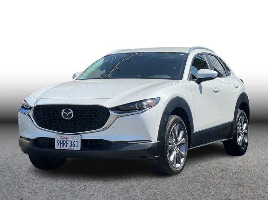 2023 Mazda Mazda CX-30 Select Sport Utility 4D in White — front three-quarter view