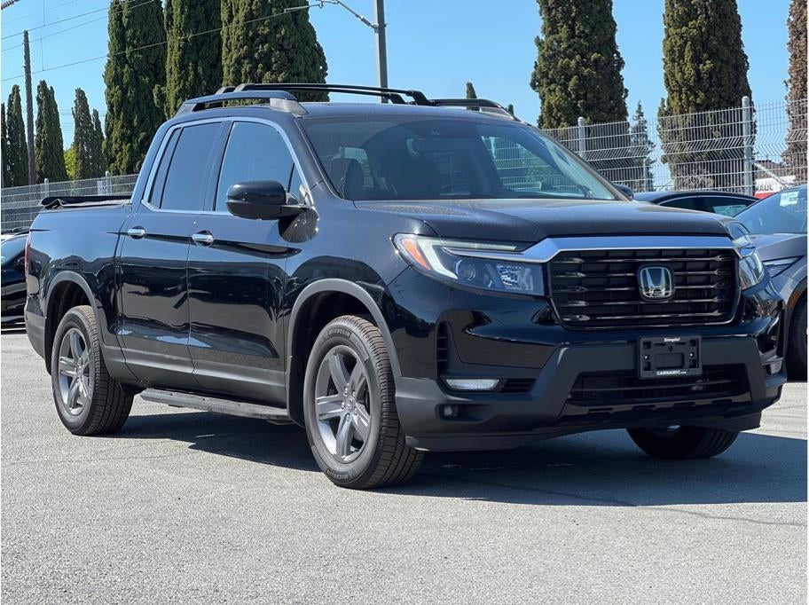 2022 Honda Ridgeline — rear three-quarter view