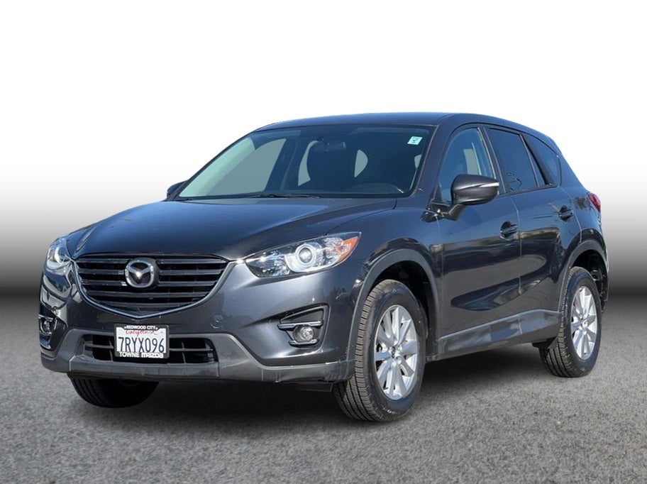 2016 Mazda Mazda CX-5 Touring Sport Utility 4D in Gray — front three-quarter view